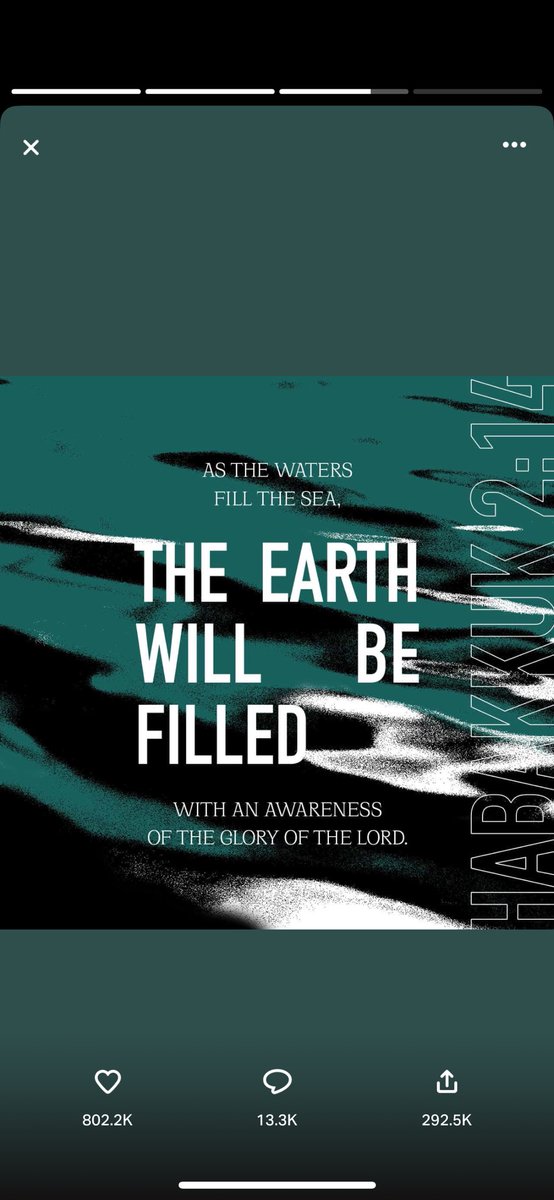 kylas610's tweet photo. Good morning x 
Im trying my best to follow everyone back I can only do 15 an hour 
Daily devotional 2/17/26
Our hope is anchored in a breathtaking promise: "the earth will be filled with the knowledge of the glory of the Lord as waters cover the sea." This is not a thin layer or partial awareness, but a complete, overflowing fullness-God present everywhere, known and enjoyed in every place. The prophet Habakkuk wrestled honestly with God, questioning why injustice
seemed to prevail and why the wicked were allowed to judge God's people. God's response lifted Habakkuk's eyes beyond the immediate crisis. Though God does address evil, His ultimate purpose reaches far beyond judgment. His heart is that all the earth would truly know Him.
In Scripture, "knowledge" is not mere information. In Hebrew thought, to know God is relational-it speaks of intimacy, trust, love, and lived experience. It is the same word used to describe the deepest human relationship or marriage. God is not aiming to fill the world with facts about Himself, but with people who walk with Him, listen to Him, and love Him with all their hearts!
Habakkuk's vision reminds us that history is moving toward this end. Even in seasons of confusion or injustice, God is steadily working to reveal His glory. Our hope rests in this certainty: one day, the earth will be filled with the knowledge of the goodness of the Glory of the Lord!
Today, we have an amazing opportunity to pray for people all around the world, especially those of different faith traditions, that they would have an authentic encounter with Jesus Christ by the power and presence of the Holy Spirit.
Pray that they might be filled with the knowledge of the glory of the Lord!