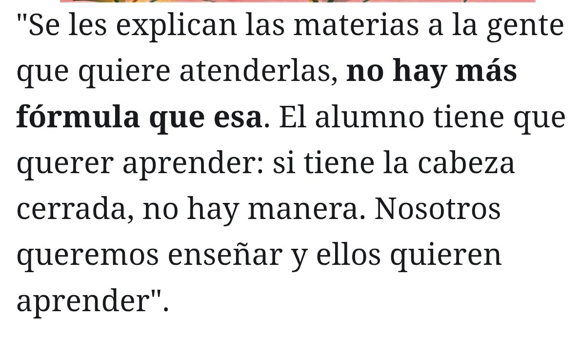 El director del instituto con mejores notas en la PAU de Madrid (público, por cierto) ha contado cuál es el secreto. Lo que vais a leer va a doler a mucho gurú educativo, pero es lo que llevamos mucho tiempo diciendo por aquí. En resumen, resulta que el agua moja.