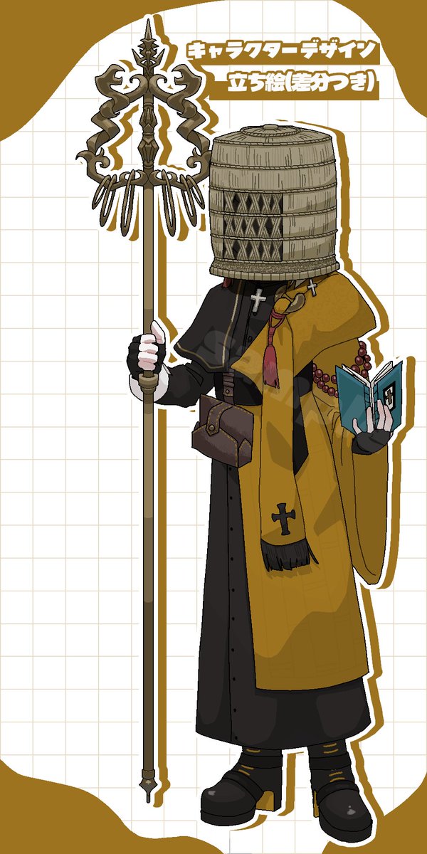 _dolce153's tweet photo. 別所にてキャラクターデザイン+立ち絵(差分・バックあり)依頼いただきました
ありがとうございました🙏 https://t.co/5p4PRMNQF0