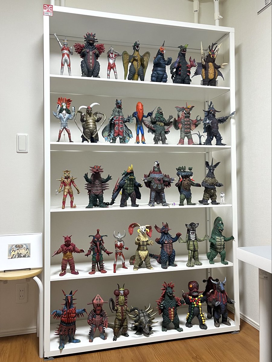 今日はイレギュラーの休日でしたので…久しぶりに発売済みの大怪獣