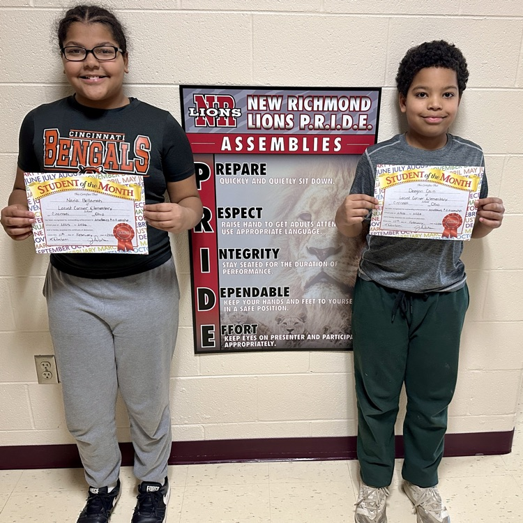LocustCorner's tweet photo. January Fifth Grade Students of the Month https://t.co/A93eFanonG