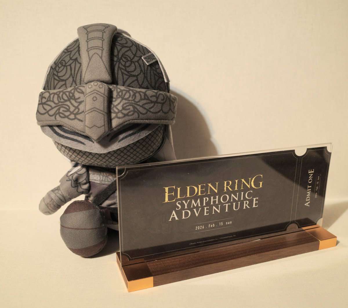 springocean001's tweet photo. エルデンリング オケコン の スペシャルシート特典にあった チケット、
どうにか飾れないか ネットショップで調べたら、良きモノがあって　満足✨️

#ELDENRING #ELDENRINGSYMPHONICADVENTURE https://t.co/ZHdvbuVg6e