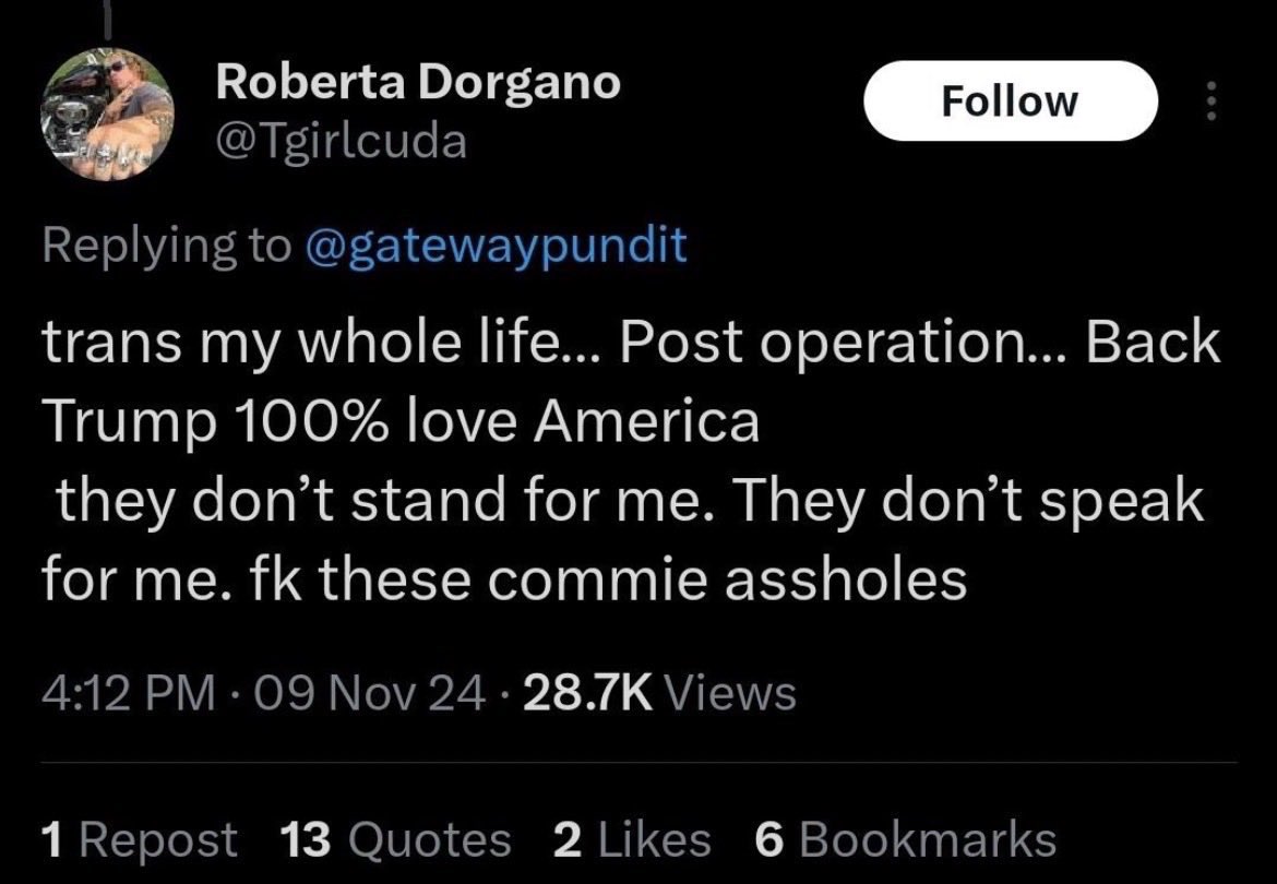 MarkhamPigmeat's tweet photo. @libsoftiktok Trump supporter. https://t.co/b5ZwG7eoLB