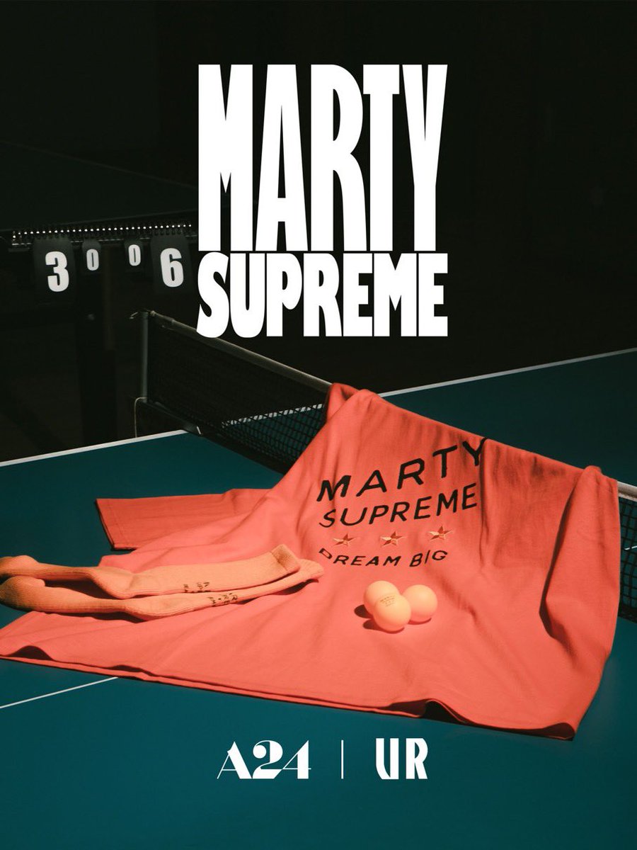 MARTY SUPREME x URBAN RESEARCH 映画公開を記念したコラボ