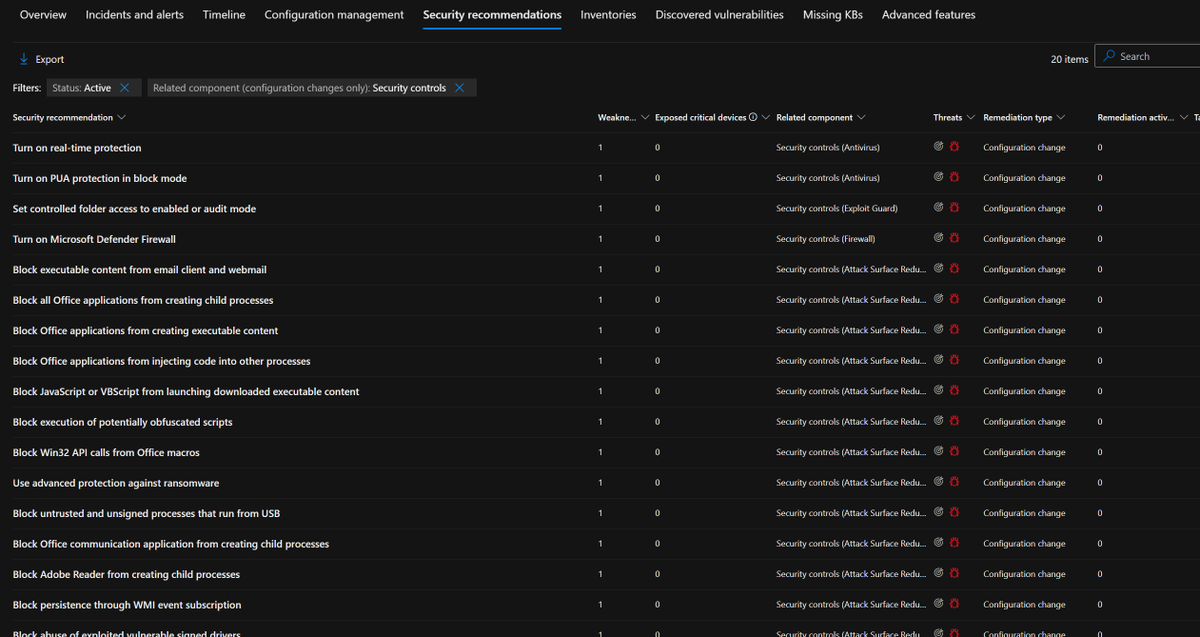 KiPos_info's tweet image. How can the very same device have its ASRs active and at the same time open recommendations for exatly these settings?
CAN
YOU
FCKING
FIX
YOUR
BURNING
SHIT?!
@MSFT_Business @MSFT365Status @msftsecurity @satyanadella #microslop