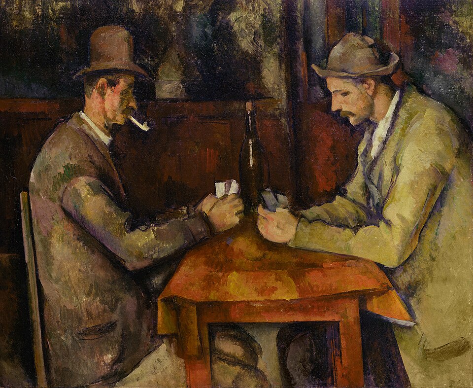 The Creativity Of My Words: Art Fiction: The Card Players (Paul Cézanne) thecreativityofmywords.blogspot.com/2026/02/art-fi… 

#ItaloWritings
#PaulCezanne
#TheCardPlayer