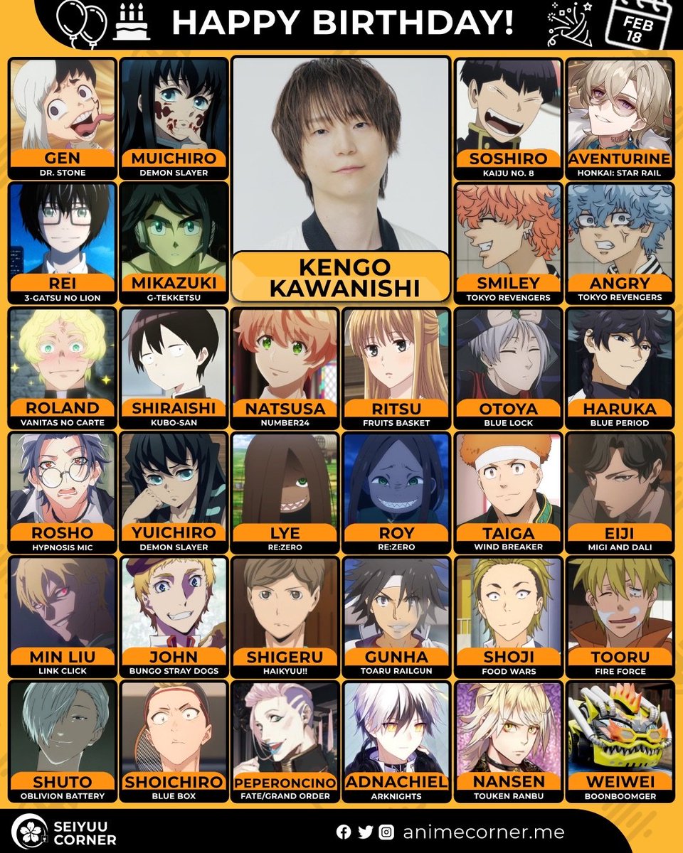 Happy birthday Kengo Kawanishi! 🎉 

Let's wish him all the best <a href="/Kengokawanishi/">河西健吾</a> 

#KengoKawanishi #河西健吾 #河西健吾生誕祭2026