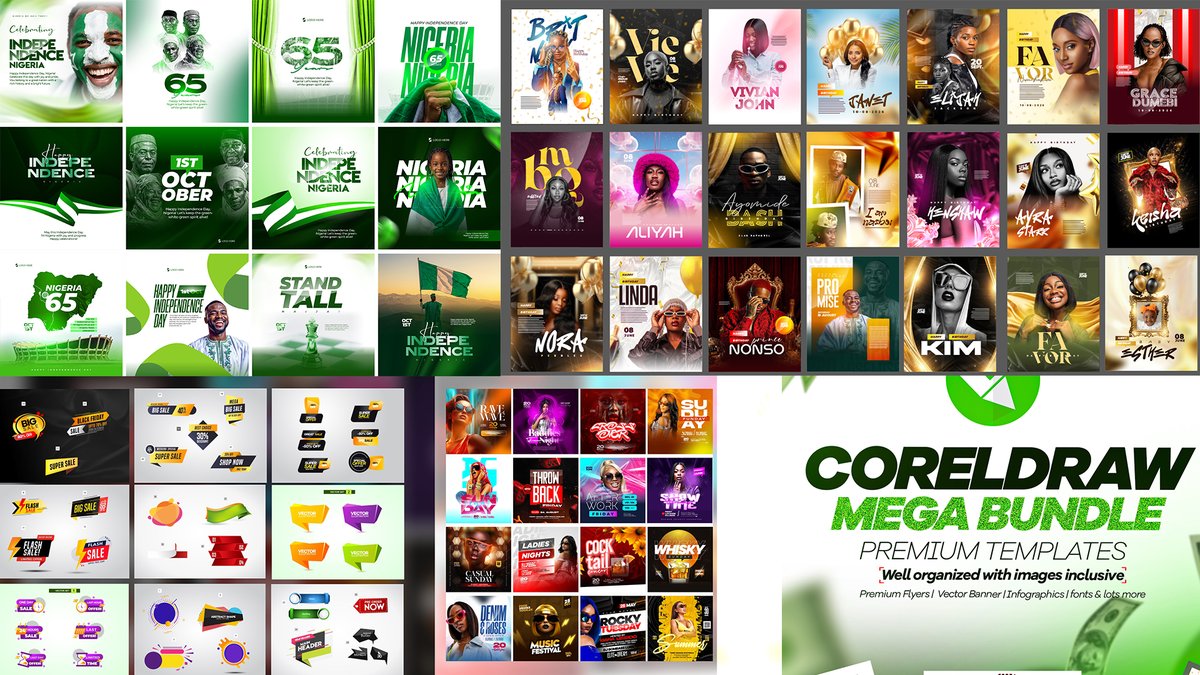 PROMO OFFER!!!!!   

Elevate your design game with the CORELDRAW Mega Bundle, A versatile collection packed with everything you need to create stunning visuals!  

NOTE: Offer expires in 3 Days  

To Get this 

Retweet, and  Comment "CDR", 

I'll send you the link to get yours