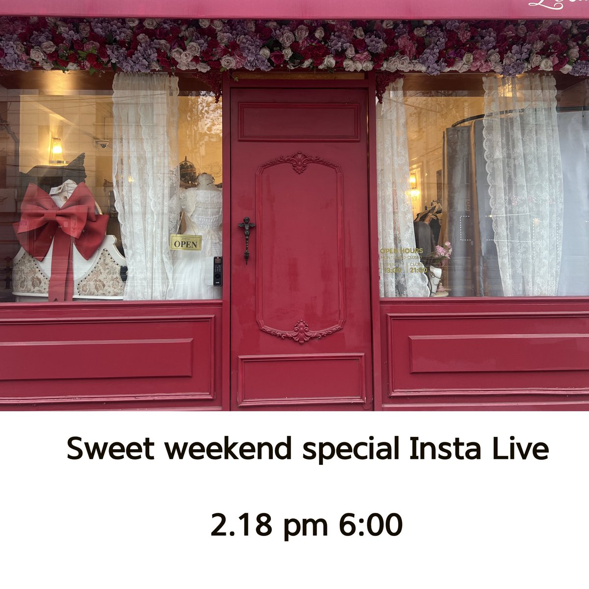 Sweet Weekend-바로크 tweet media