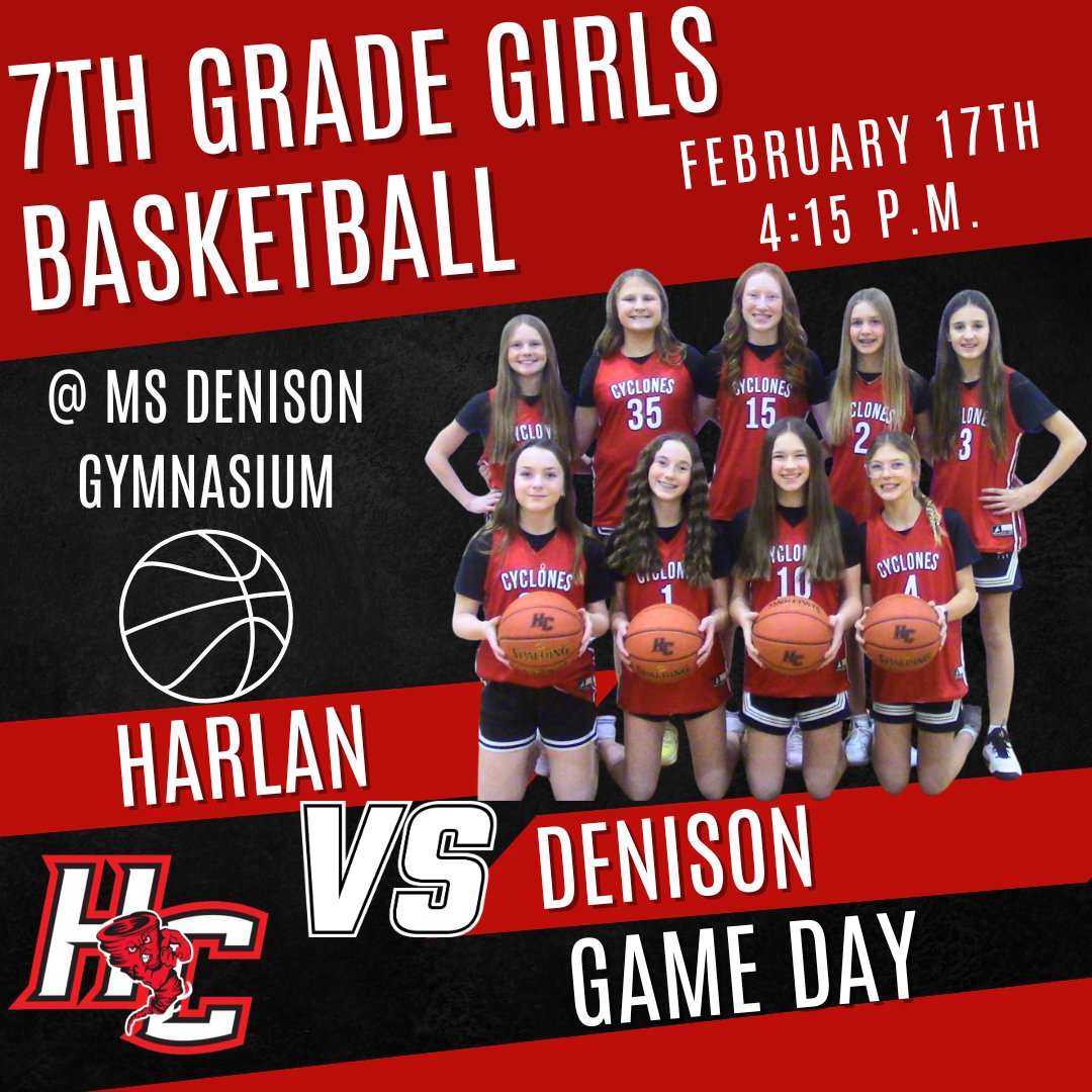 HCSDmiddle's tweet photo. Last game of the season for these ladies! Great job on a fun, learning season!
Go Cyclones!!!🏀🗑️🏀 https://t.co/zOYgRPdTfx
