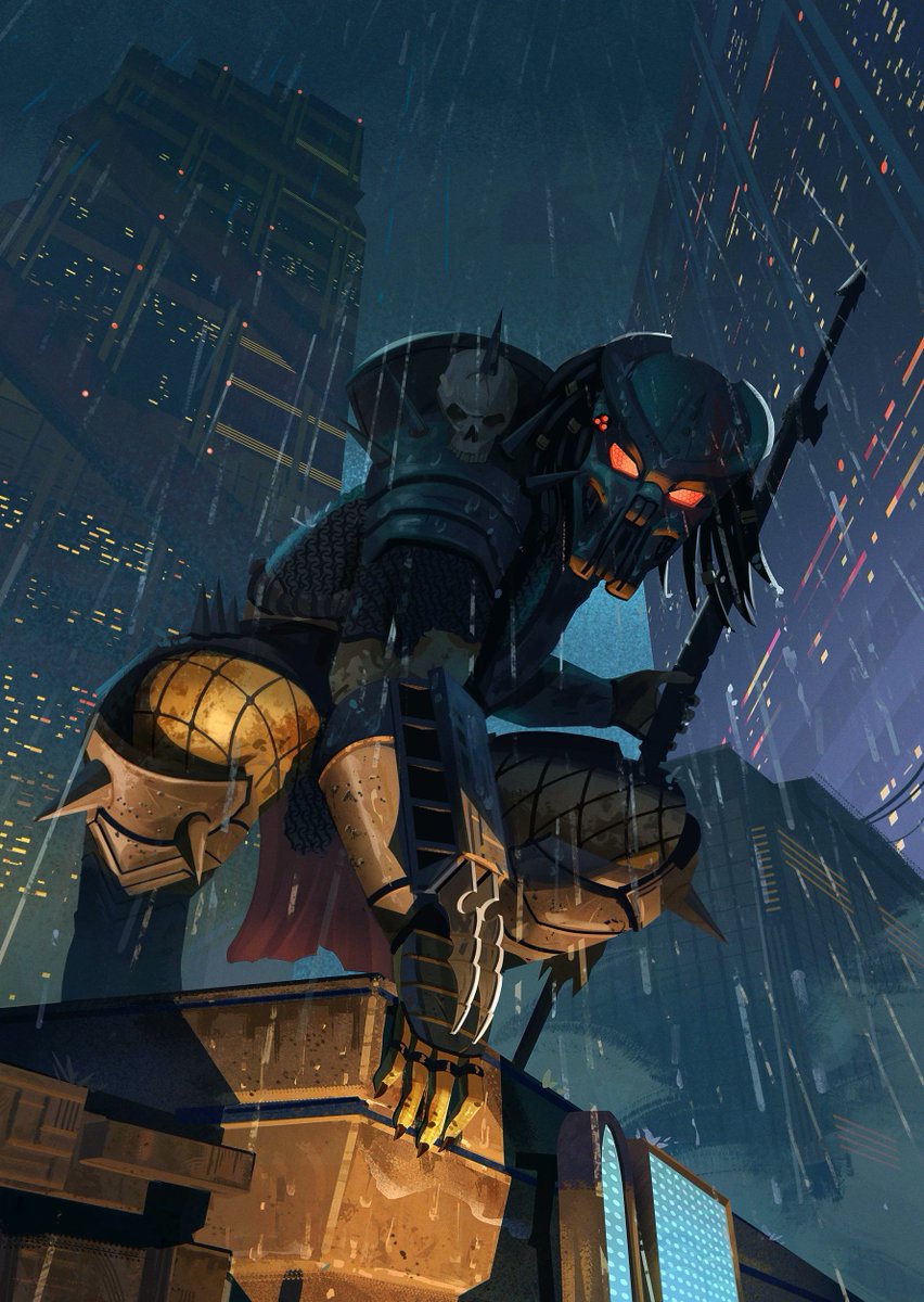 This awesome rendition of Predator: Concrete Jungle's Scarface is the work of Daniel Ang! #PredatorConcreteJungle #Predator #Yautja #Scarface #DanielAng #AlienvsPredator #AliensvsPredator