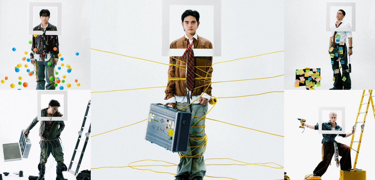 meynMARKES's tweet image. THEORY ABOUT @SB19Official’s VISA and the Photo Concepts

JUSTIN : All these colors yet wa epek, wala pa rin dating.
🎨 Creativity everywhere… but no platform to be seen.

KEN : All these gears yet wa epek, wala pa rin dating.
⚙️ May teamwork, may sistema… pero kulang sa