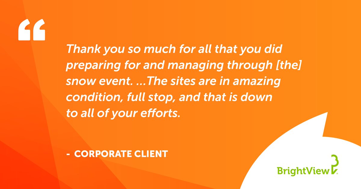 BrightView tweet media