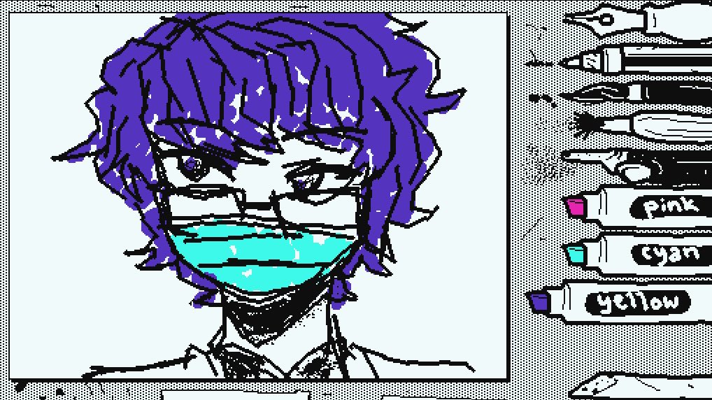 syuusinhimatagi's tweet photo. This is fan art of GHOST's song.
I drew it on my Chromebook last year.
It wasn't very good...
（I used Google Translate.
Sorry if there are any mistakes. ）
#ghostandpals
#Creepp
#NOVOCAINE https://t.co/q3aztbwLZc