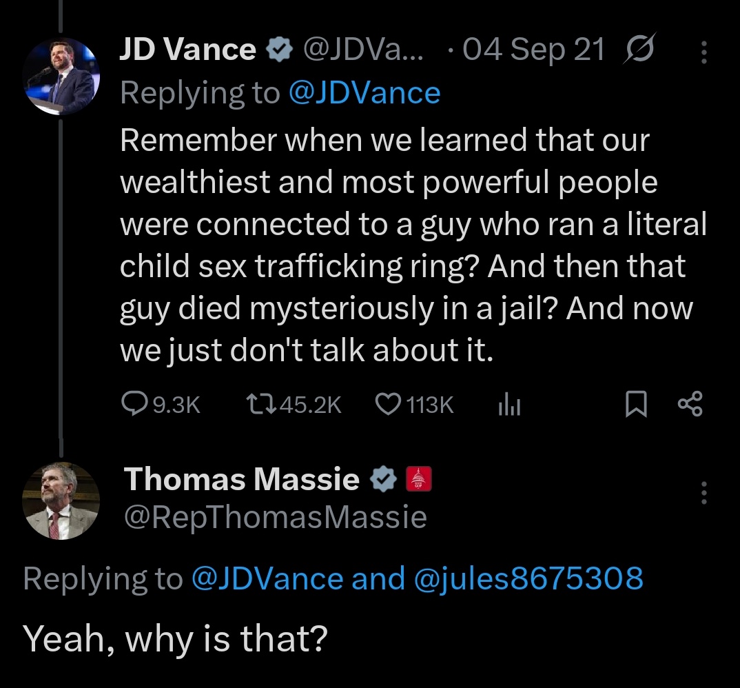 Massie woke up and chose violence