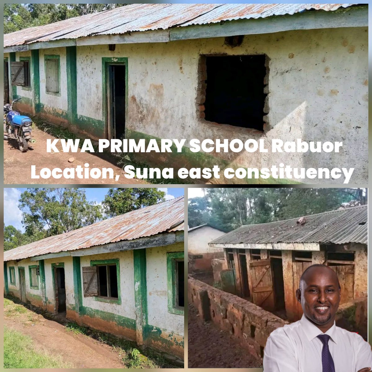 Junet Mohammed despite being an MP for close to 15 yrs, the people of Suna East have nothing to show for his leadership. Hii ndio state of schools in that constituency yeye akipigana na Oketch Salah juu ya kusaidia his constituents, mtu bure kabisa.