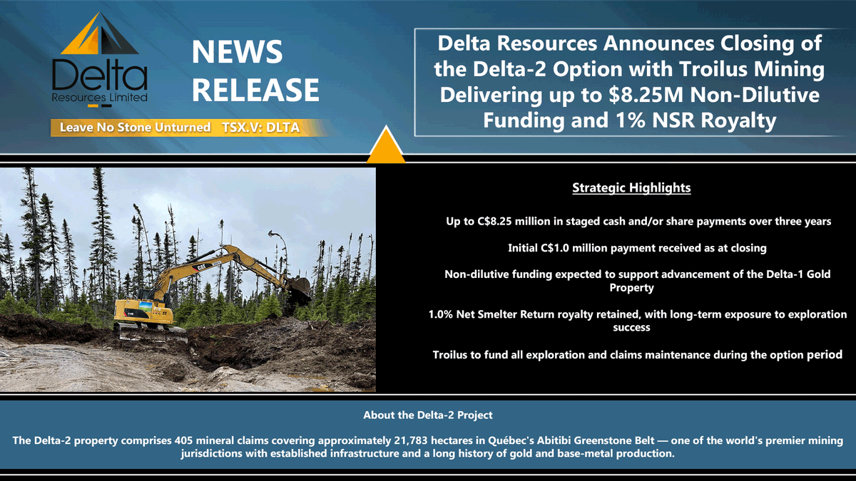 Delta Resources tweet media