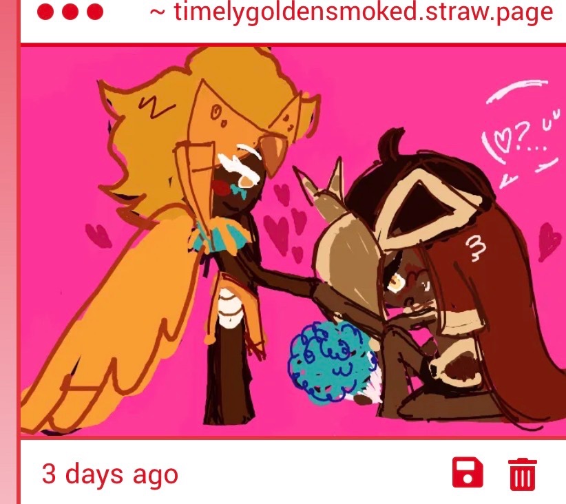 Awwwwwwwwwwwwwww… cmon Goldie you know what to say

#goldensmoked