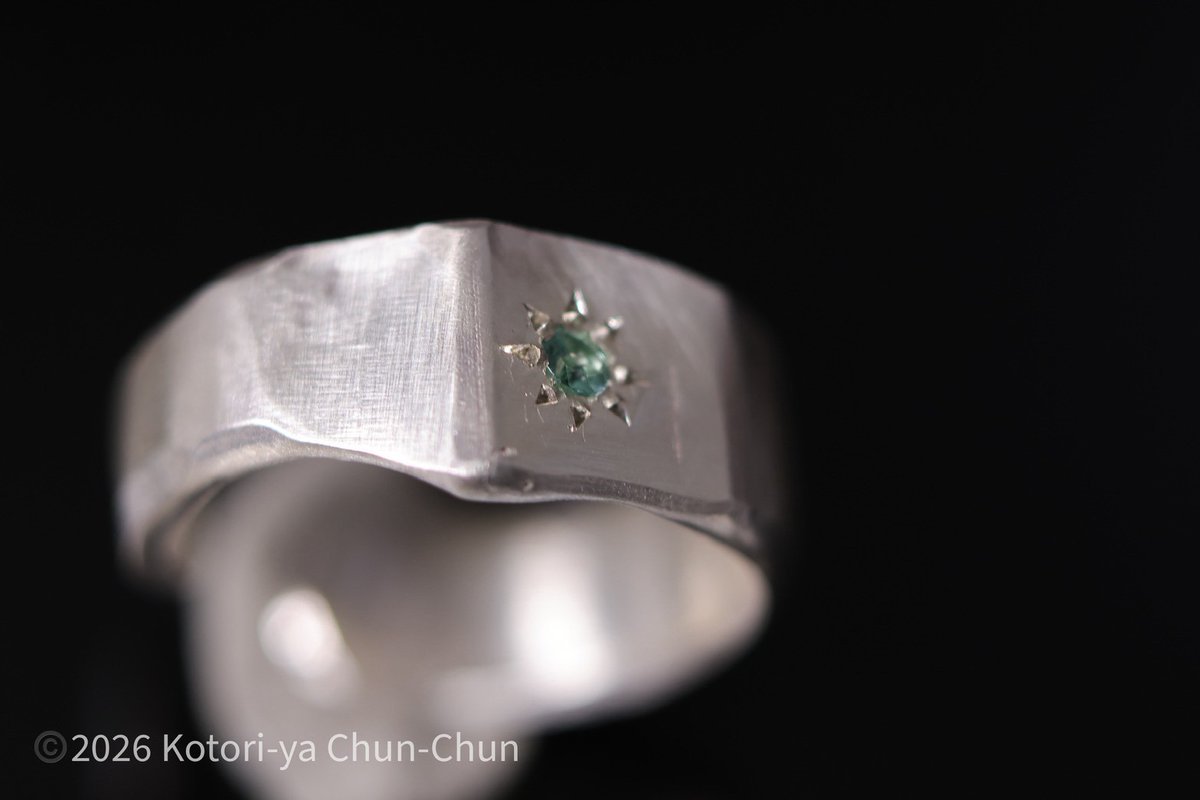 今回はあなたの指輪ライフに革命をもたらす新作。 「親指専用」リング