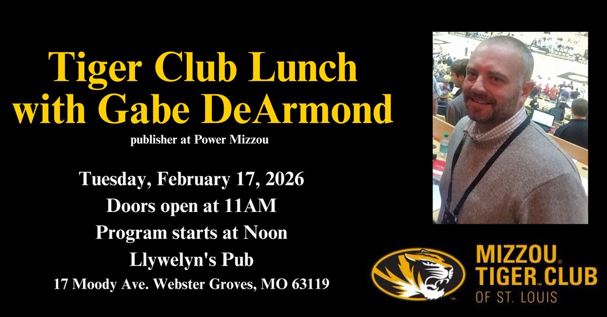 Mizzou Tiger Club of St. Louis tweet media