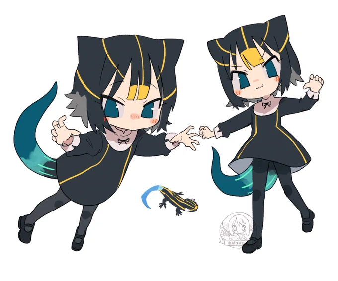 1、2回くらいしか描いた事ないけど好きなデザインのキャラ #OC