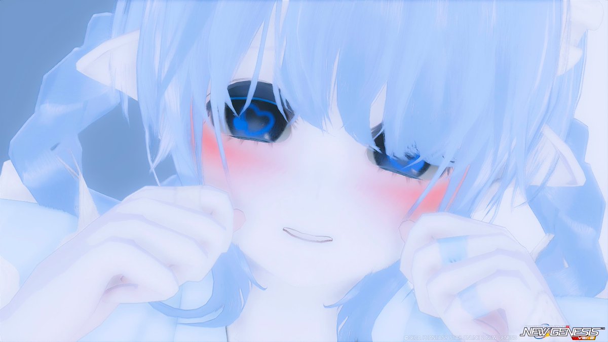 おはようございます(*´罒`*)🩵

#PSO2NGS_SS
#メンテの日なのでssを貼る