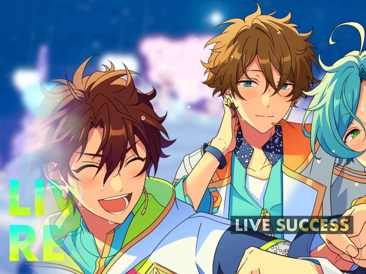 みどり開花後のリザルト、一瞬だけちあきの笑顔でてきてかわいい