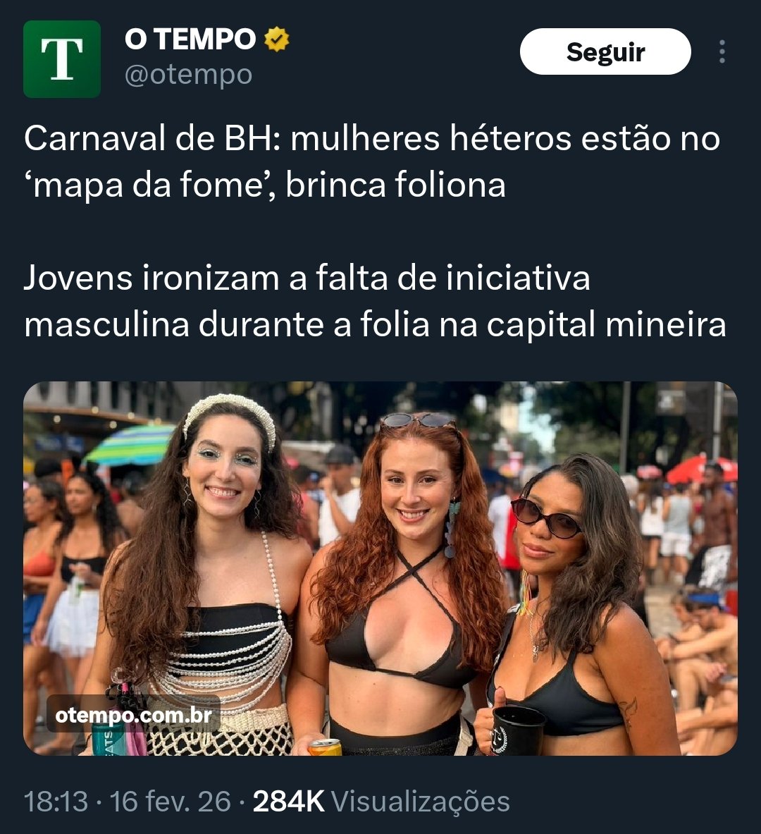 Há uma mensagem bem engraçada que se destaca quando você lê estas duas notícias sobre o mesmo Carnaval.