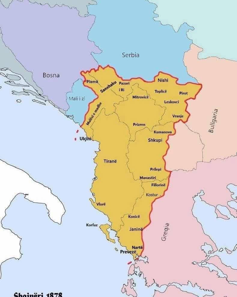 Tim_Shehu's tweet photo. @malagurski @NATO Totally false statement and fake propaganda! Kosova was always inhabited by Albanians and in fact most of servia until they came to Europe from Siberia to occupy our lands! Read history idiot before you make false statements! https://t.co/2k70hrQXbw