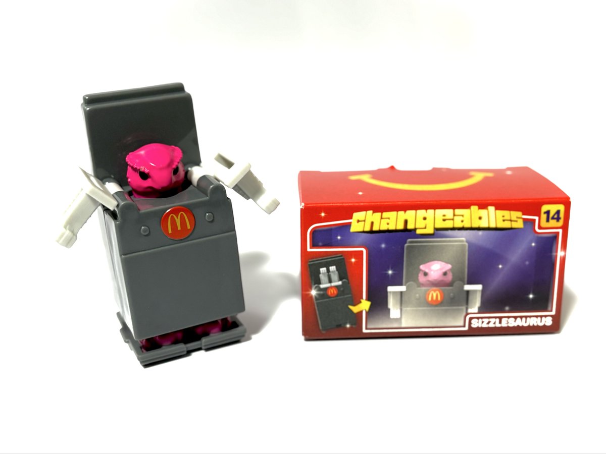 ハッピーミールで展開中の、マクドナルドのチェンジャブルズをご紹介