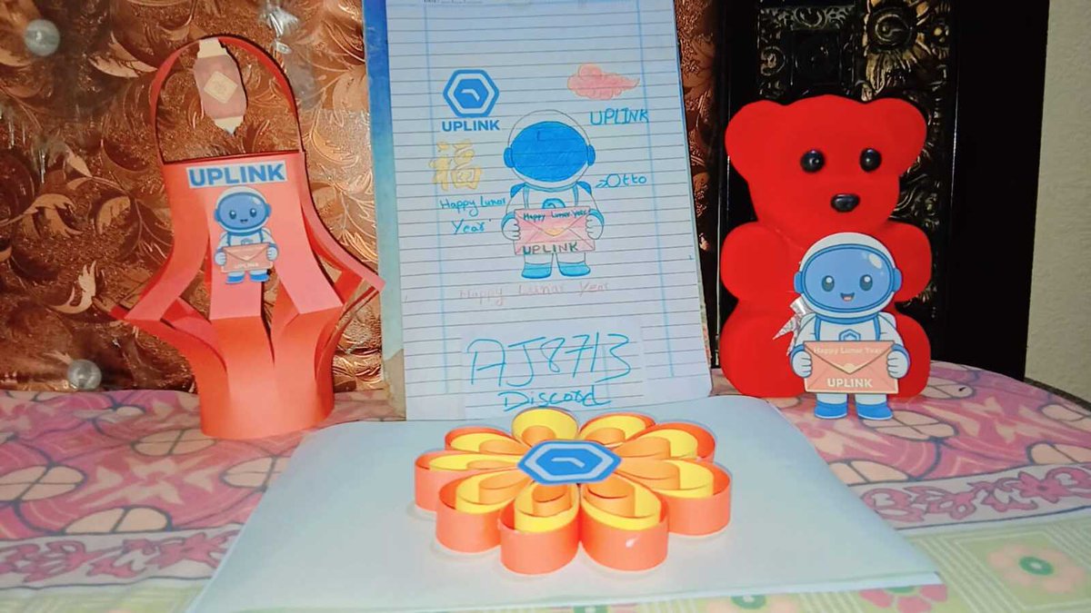 rjmuneeb101's tweet photo. Happy Lunar Year from Otto of Uplink 🥳
Designed Otto with lunar year paper lantern and flower 
@uplink_xyz 
#LunarNewYear #uplink #otto https://t.co/UkoUVdKULa