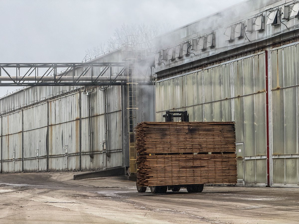 QuartersawnWood's tweet photo. Fresh out of the kilns. Dried to perform.

#HardwoodIndustry #FrankMillerLumber #FamilyOwned https://t.co/k0ZDbZoAD9
