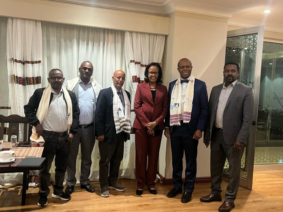 bloompubhealth's tweet image. Our CEO @drchimezie and Zelalem Mamo, Our Country Director in Ethiopia, attended a recognition event hosted by the Ethiopian Food and Drug Authority #EFDA to acknowledge and honor partners whose technical and strategic support contributed to EFDA’s achievement of #WHO ML3 status.