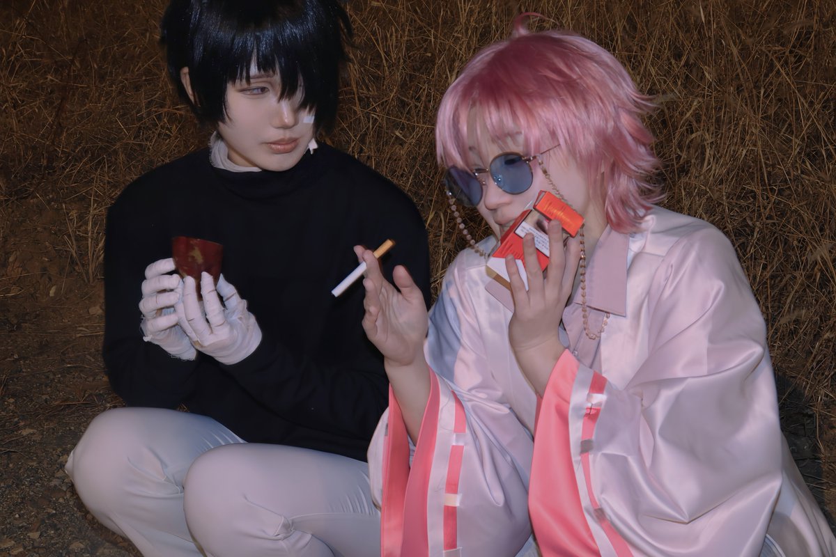 #一極累坐 #基地絵

「내 말보로~!! 보고 싶었다고・・・・・・.」