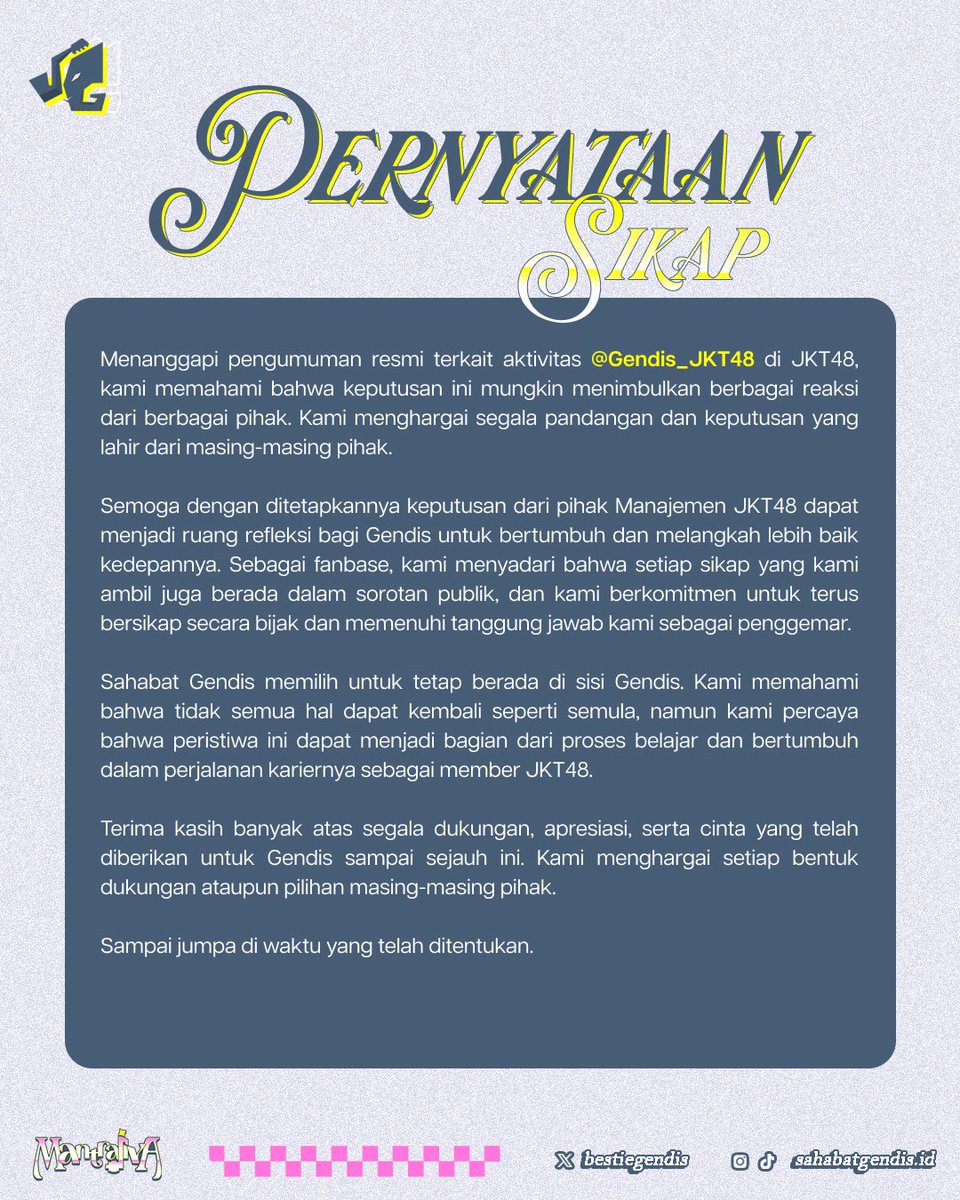 Sahabat Gendis tweet media