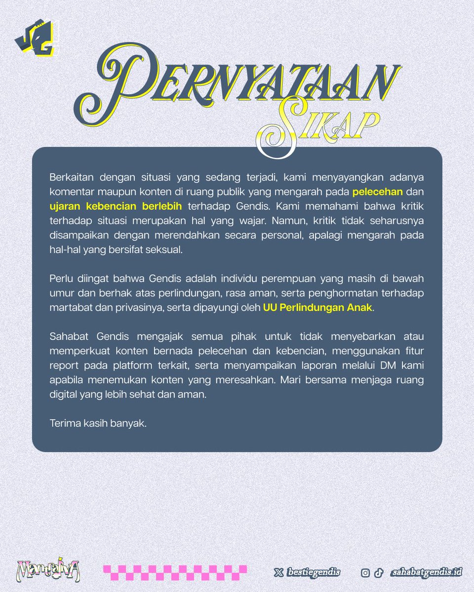 Sahabat Gendis tweet media