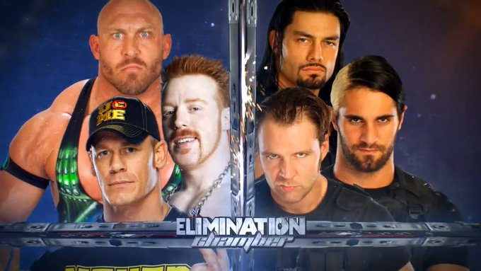 wrestle_hist's tweet photo. 2/17/2013
The Shield defeated John Cena, Sheamus & Ryback at Elimination Chamber from the New Orleans Arena in New Orleans, Louisiana.
#WWE #EliminationChamber #TheShield #RomanReigns #SethRollins #DeanAmbrose #JonMoxley #JohnCena #Sheamus #Ryback https://t.co/IsWrHjzTHC