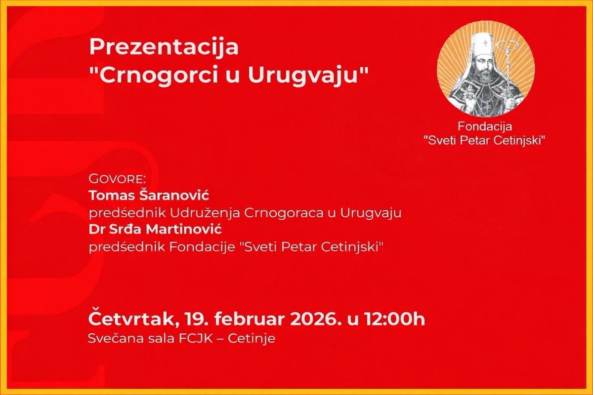 Crnogorska Pravoslavna Crkva tweet media