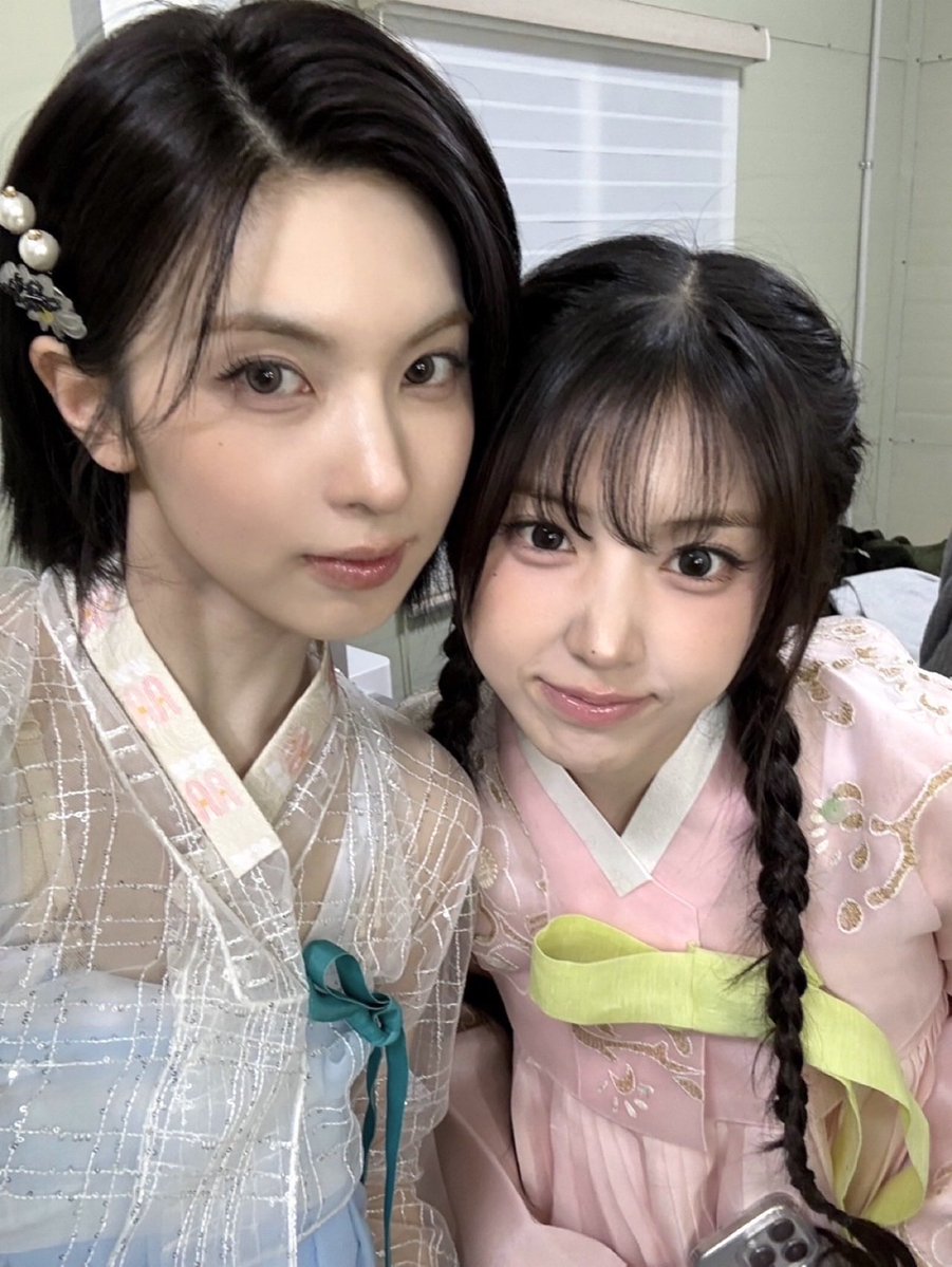 오우예 한복셀카떳다