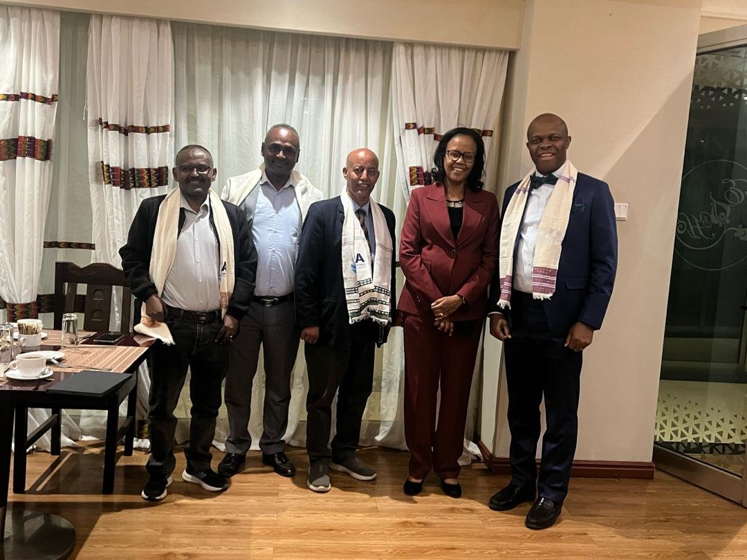 bloompubhealth's tweet image. Our CEO @drchimezie and Zelalem Mamo, Our Country Director in Ethiopia, attended a recognition event hosted by the Ethiopian Food and Drug Authority #EFDA to acknowledge and honor partners whose technical and strategic support contributed to EFDA’s achievement of #WHO ML3 status.