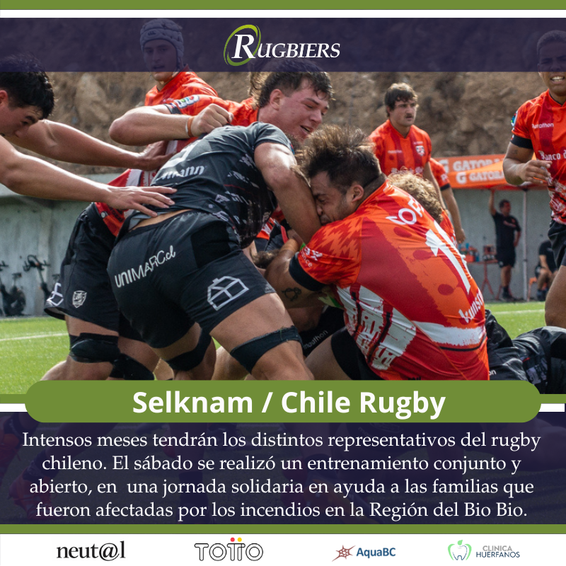 Intensos meses tendrán Selknam, Los Cóndores, Chile 7s y Chile M20. El sábado se realizó un entrenamiento conjunto y abierto para afrontar estos desafíos, en una jornada solidaria en ayuda a las familias afectadas por los incendios en el Sur #SomosRugbiers
rugbiers.cl/2026/02/17/sel…