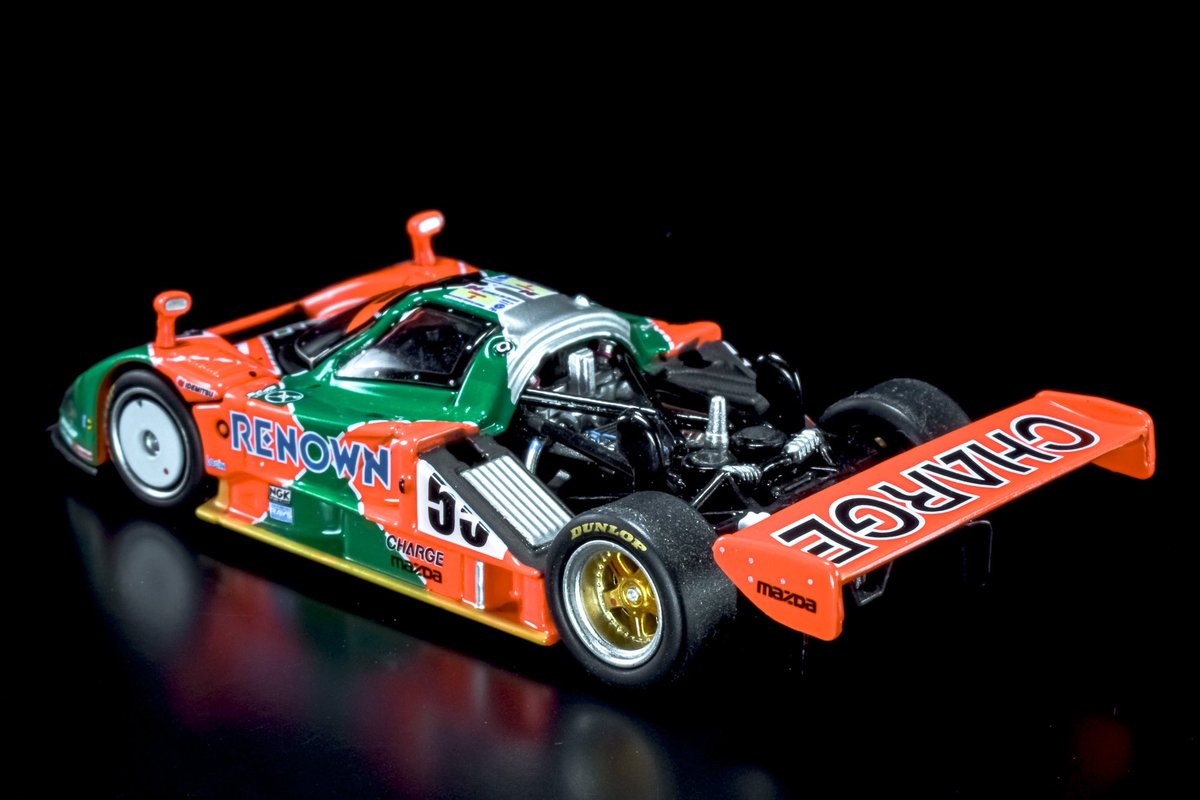 POPRACE 1/64 マツダ787B まだまだ行きます。 この写真だけ見るとhpiの