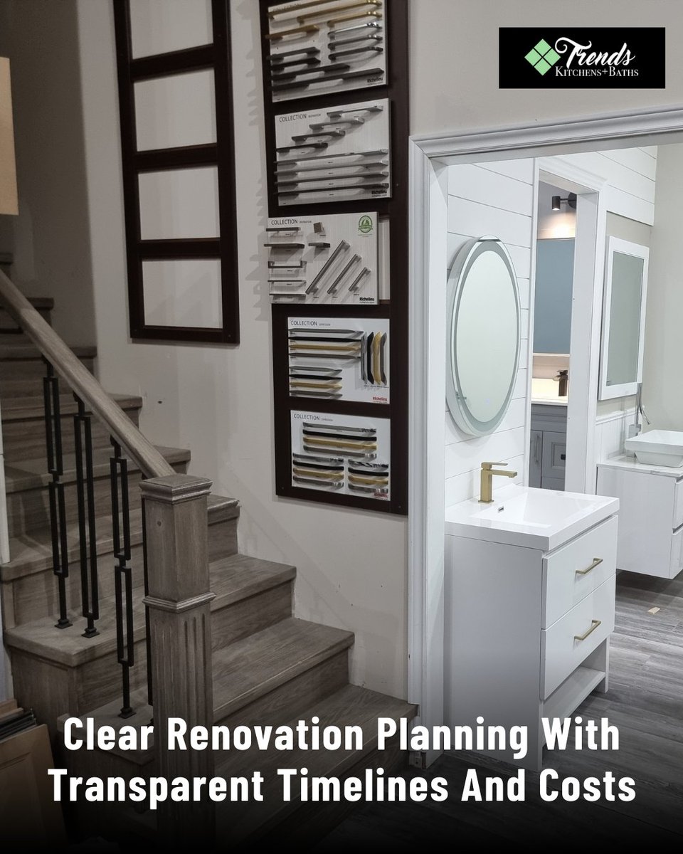 TrendsBaths's tweet photo. Worried about renovation costs? At Trends Kitchens &amp; Baths, we prioritize transparency—clear pricing, timelines, and design choices that fit your budget. Start your stress-free renovation today: https://t.co/GjKjkQda3z #ReliableRenovations https://t.co/eXdlbSHk9O