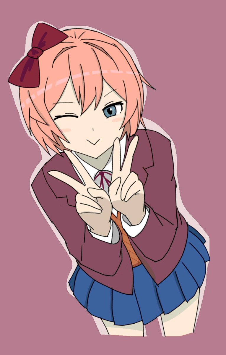#DDLC #ddlcsayori
Look at me!