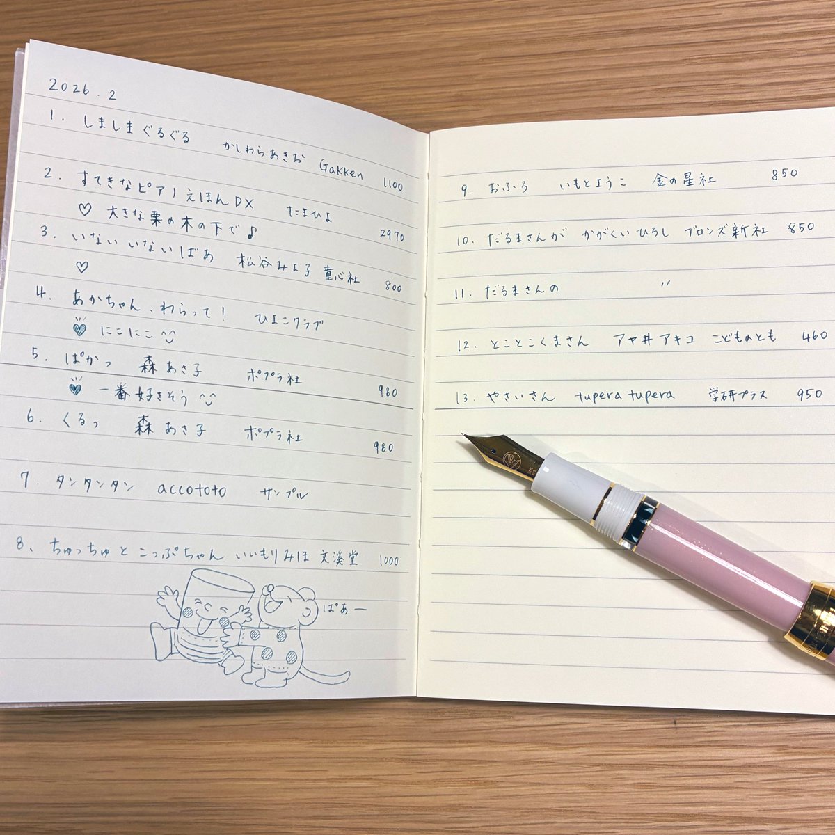 menuet247's tweet photo. 👶🏻と読んだ本の記録✍︎

MD Notebook
秘色 https://t.co/rGahvh0WS4