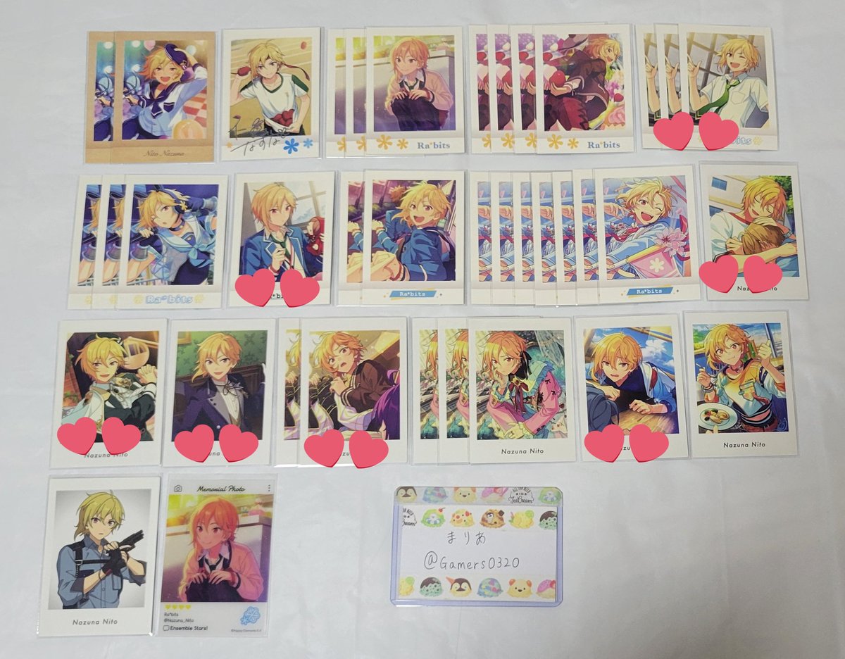 あんスタ(交換 譲渡)ぱしゃこれ ぱしゃっつ 譲:仁兎なずな 求:纏めて