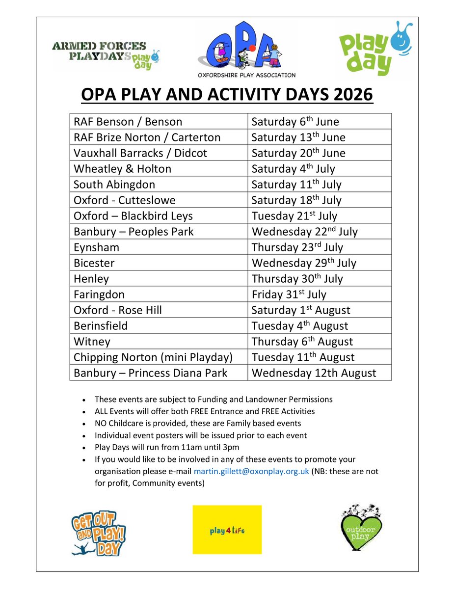 Oxon Play Assoc OPA tweet media