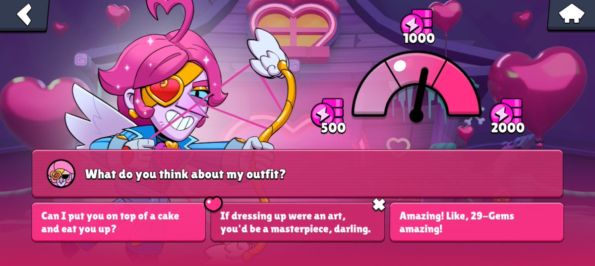 day 2 of trying to win those 1 million gems #Brawlentines