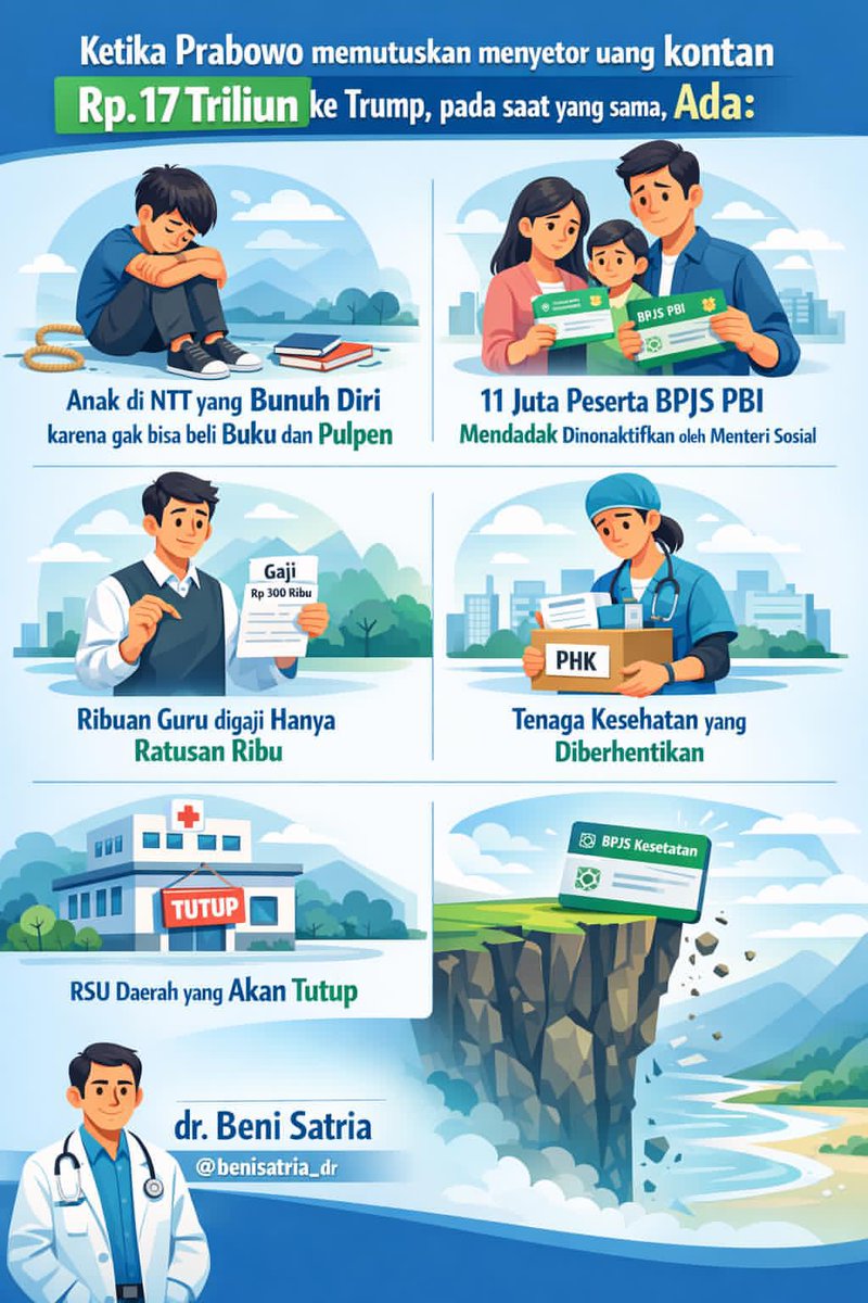 <a href="/Dandhy_Laksono/">Dandhy Laksono</a> Pakai Duit Rakyat tanpa Izin. 
Demi semeja dengan Israhell Laknatullah. 

#TolakBoP