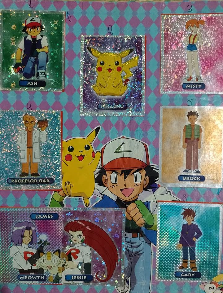 Hologramas del Álbum de Pokémon